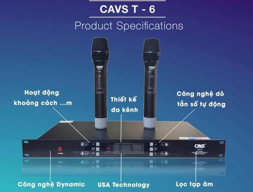 micro karaoke cavs t6