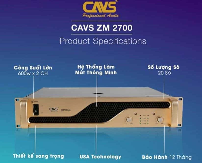 Cuc Day Cong Suat Cavs Zm2700 Gold