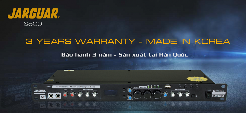 Vang cơ DSP Jarguar S800 Platinum