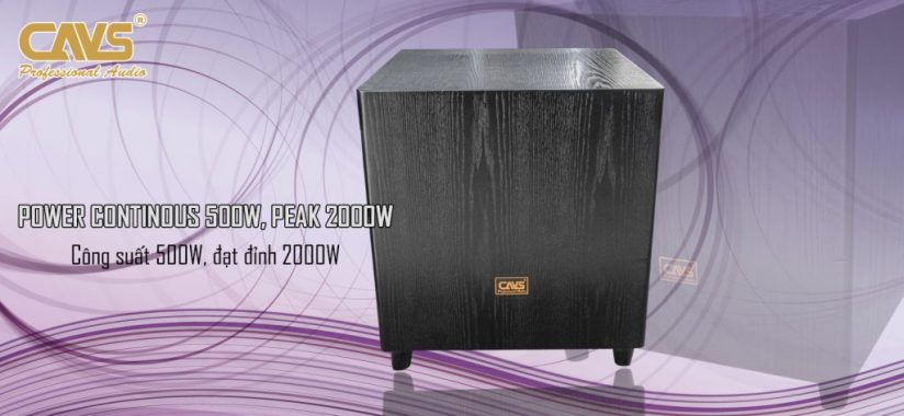 Loa siêu trầm CAVS KL12 (Bass 30cm)