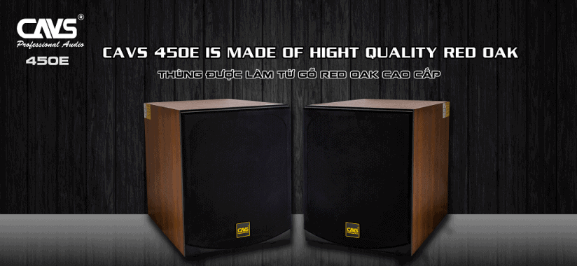 Subwoofer CAVS 450E (Bass 30cm)