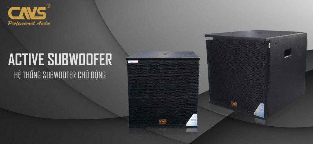 Loa siêu trầm CAVS SC715 (Bass 40cm)