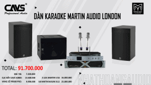 Dàn karaoke Martin-cavs
